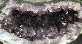Amethyst Crystal Geode #37739-2